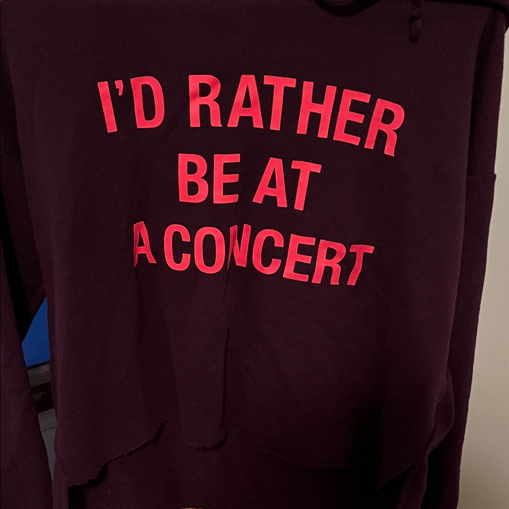 Forever 21 Purple Jacket with Pink Text